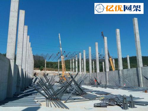 瓦房店料棚网架设计