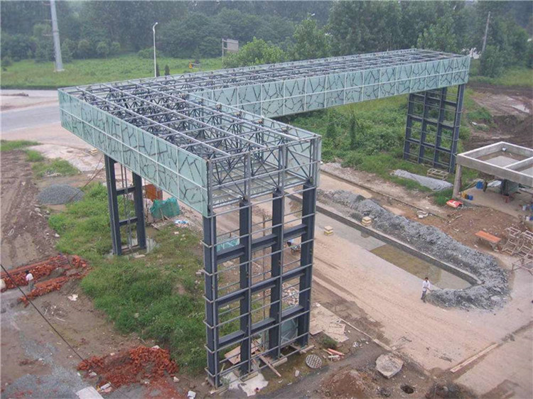 瓦房店收费站网架